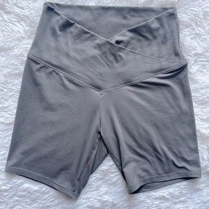Wild Fable Gray Crossover Bike Shorts